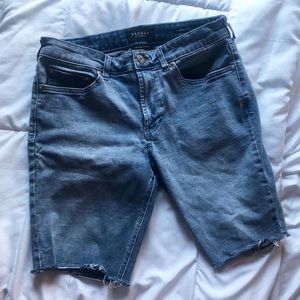 Pacsun Long Denim Shorts Active Stretch